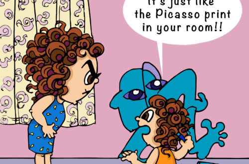 Comic: Little Picasso