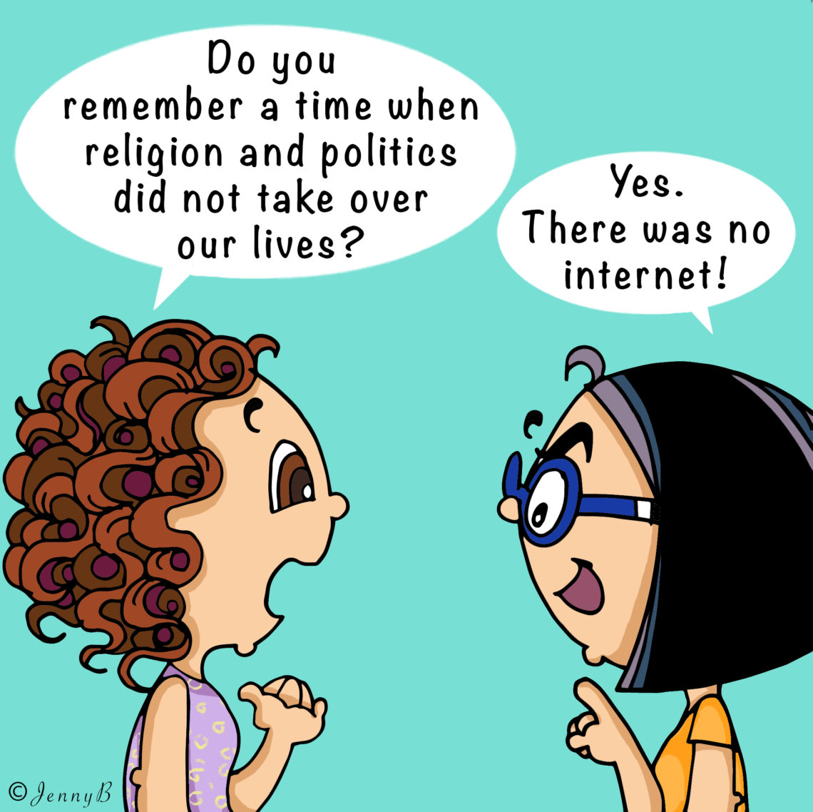 Comic: Religion and Politics