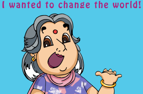 Comic: Aunty Changes
